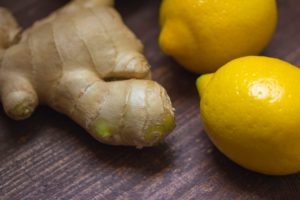 Jengibre y limón, ingredientes para combinar