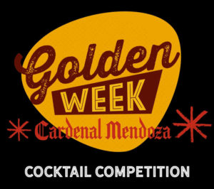 Logo cocktail competition de la Cardenal Mendoza Golden Week