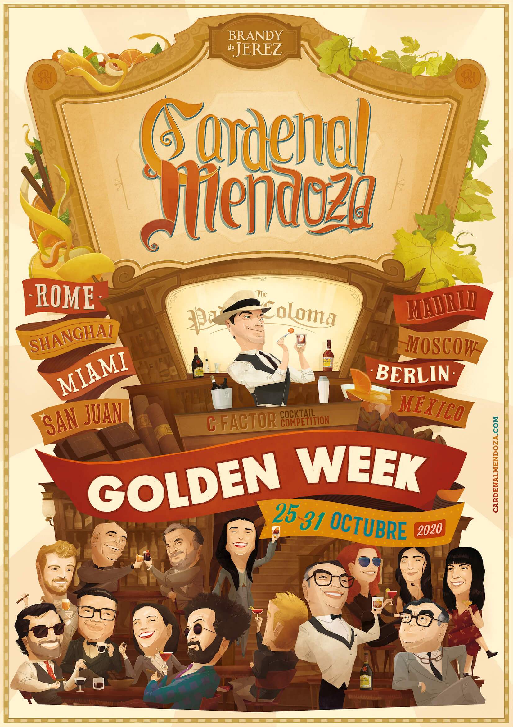 Cardenal Mendoza Golden Week 2020