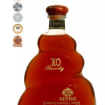 Botella de Brandy Alvisa XO