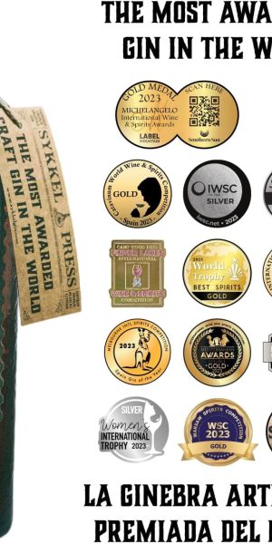 Premios Ginebra Sykkel London Dry Gin