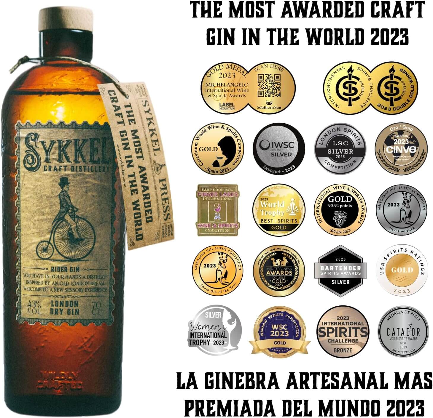 Sykkel London Dry Gin