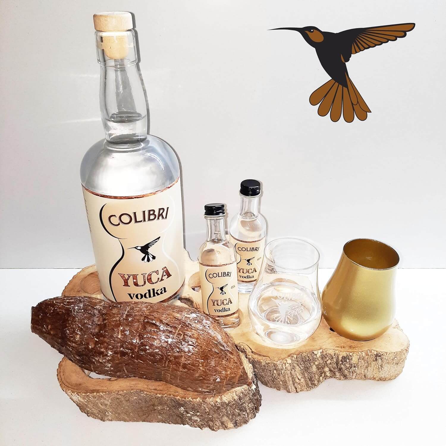 Vodka Yuca Colibri