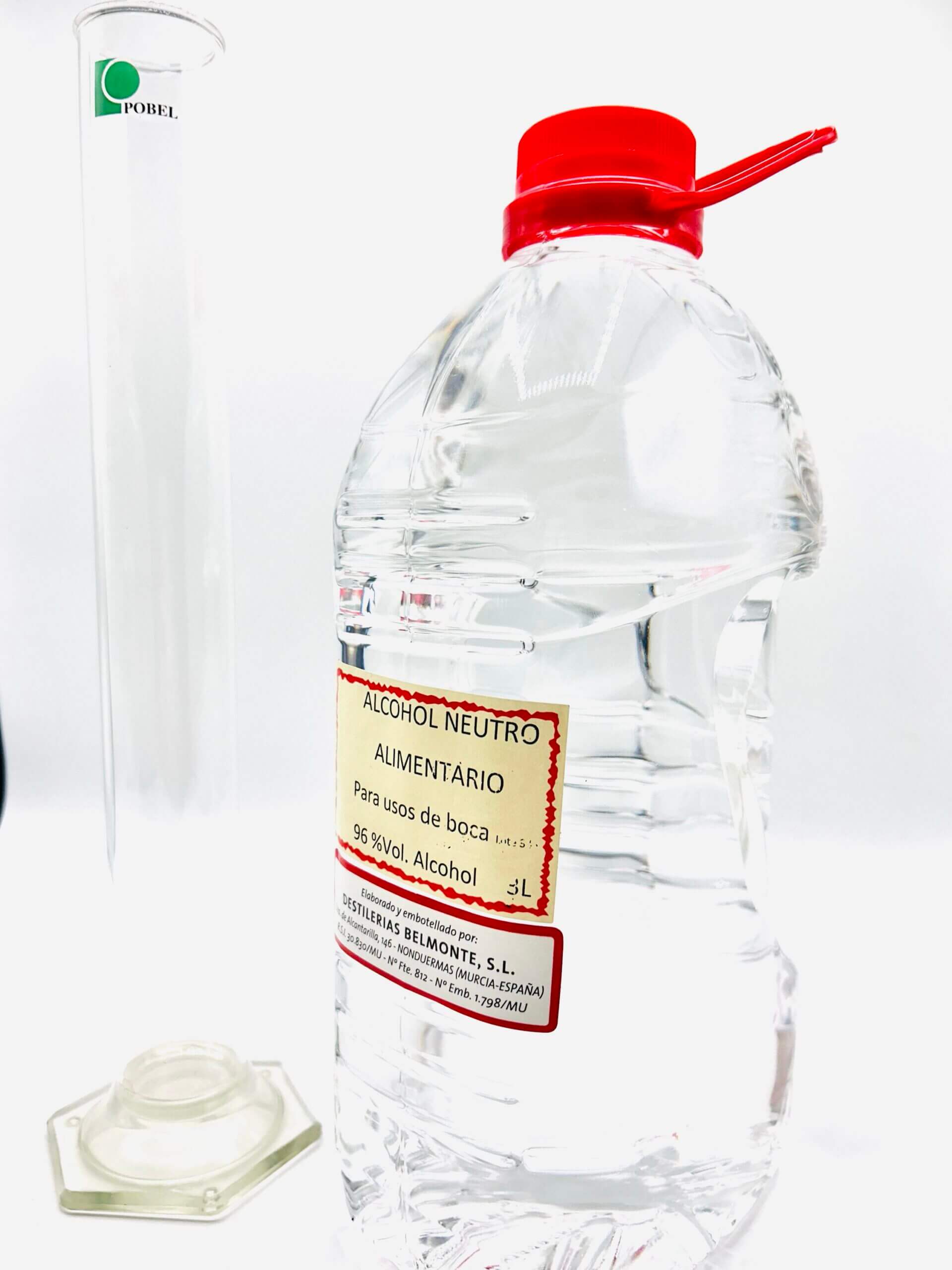 Alcohol Alimentario Garrafa 3 Litros